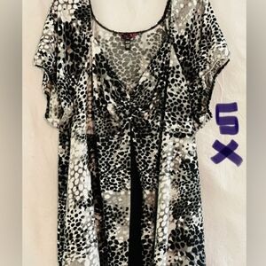 Women's Animal Print Top